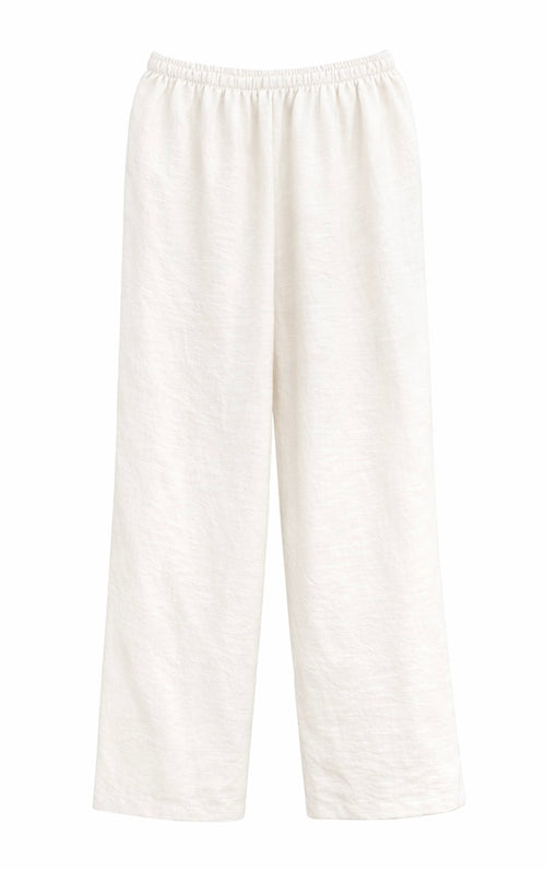 Double Layer Linen Pants